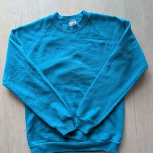 Jerzees Vibrant Blue Crewneck Sweatshirt